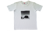 B054植田正治写真美術館オリジナルTシャツ「砂丘モード」ホワイトXL