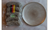 976　ドイツ食肉マイスターの手造りソーセージと器作家、野口二朗の銀彩の皿