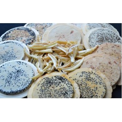 三戸せんべい 食べくらべセット【町内7店全店分 6ヶ月連続お届け!】