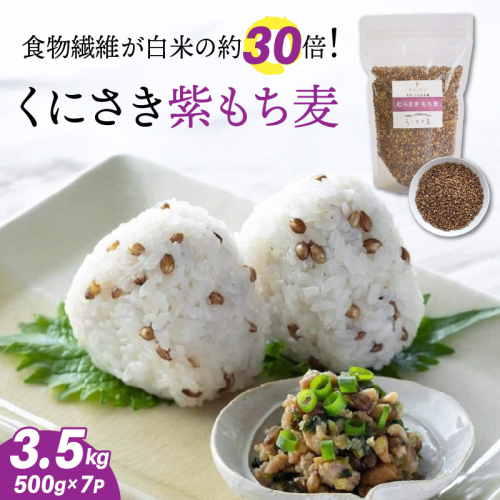 くにさき紫もち麦3.5kg_1051R 79557 - 大分県国東市