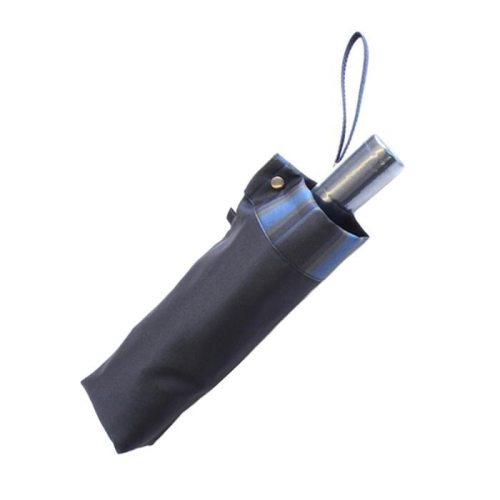 槙田商店 【紳士折り畳み雨傘】濃紺 Tie Plain×Stripe FAA5004 79656 - 山梨県富士河口湖町