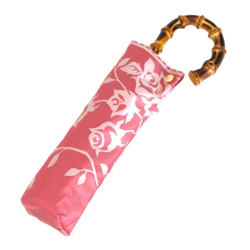 槙田商店【晴雨兼用 折りたたみ傘】kirie バラ：フレンチレッド FAA5029 79666 - 山梨県富士河口湖町