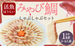 活魚ほうらい茶屋で年間2,000匹以上の鯛を使用しており、その中でも年中人気な鯛しゃぶセットを作りました。鯛は熊本県産のみやび鯛にこだわり、食べやすい薄さに切っております。冬は温かい鍋で、夏は大根おろ