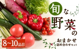 【ふるさと納税】旬な野菜 おまかせ 詰め合わせ セット 8〜10品目