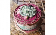 ヴィーガンケーキ「Miracle」お誕生日ケーキとして、ローチョコレートケーキ【乳製品不使用】