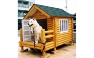 ログペットハウス 犬小屋 1100型(デラックス) 小型～中型犬用