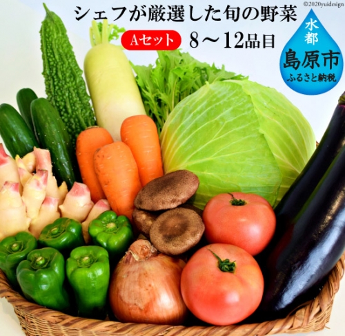 AE071シェフが厳選した旬の野菜～ペニンシュラ・ベジタブル（島べジ）～Aセット 80565 - 長崎県島原市