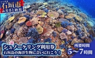 YD-3 シュノーケリング利用券　石垣島のマンタ・サンゴ・ウミガメに会いに行こう