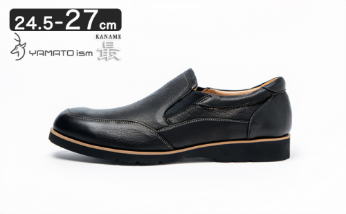 倭イズム ( ヤマトイズム ) 鹿革 シューズ YA3302 （ ブラック ） 81221 - 奈良県大和郡山市