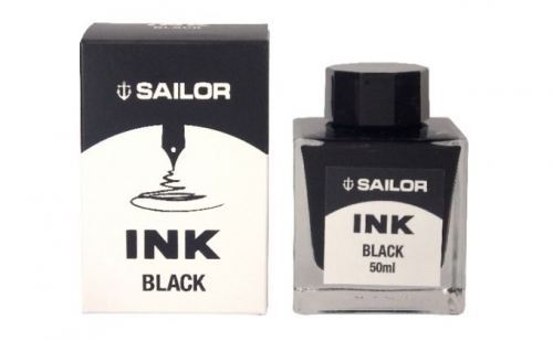 セーラー万年筆 万年筆用ボトルインク50ml ブラック4個