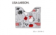 B273　4色から選べるLISALARSON リサ・ラーソン トイレマット 50×60cm 変形【グレー（マイキー）】