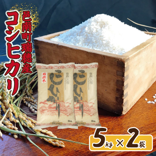 令和6年産 邑南町瑞穂産コシヒカリ10kg（5kg×2） 83105 - 島根県邑南町