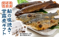鮎の塩焼き・甘露煮ギフト ＜1-281＞川魚