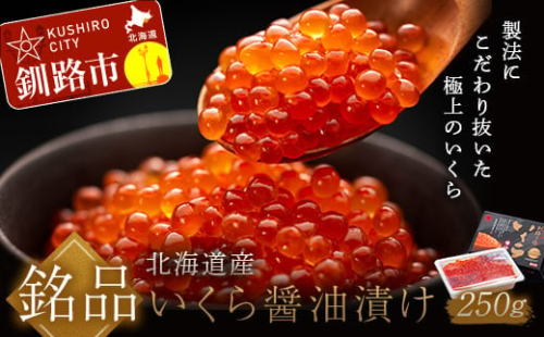 ★レビューキャンペーン実施中！★ 6月発送 北海道産いくらしょう油漬250g 笹谷商店 ふるさと納税 いくら  F4F-5682