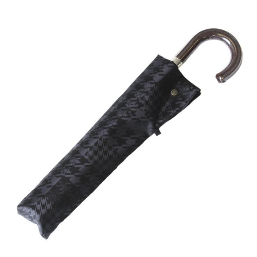 槙田商店【紳士晴雨兼用】折りたたみ傘 monotone 千鳥チェック FAA5022 83957 - 山梨県富士河口湖町