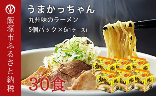 合計30個　うまかっちゃん　5個パック×6【A5-297】 84357 - 福岡県飯塚市