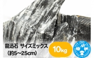 龍迅石 サイズミックス（約5～25cm）10kg