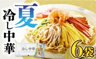 夏冷し中華（6袋入）《豊前市》【富士菊】 [VAI016] 冷やし中華 中華麺