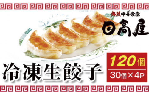 No.308 日高屋 冷凍生餃子 【120個】 ／ ぎょうざ ギョーザ ジューシー 埼玉県