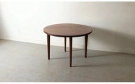 ラウンドテーブル ウォールナット（道産ナラも可能） W900 北海道  MOOTH インテリア 手作り 家具職人 モダン