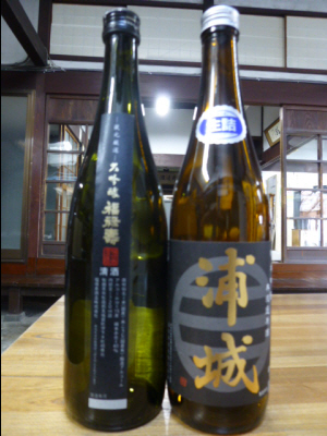 純米吟醸「浦城」・福禄寿大吟醸720ml　2本　Aセット お酒 日本酒 純米大吟醸酒  85316 - 秋田県五城目町