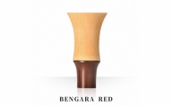 Guinomi Sake Cup　BAMBOO KISEN（TALL series）　BENGARA RED [№5616-7009]0033