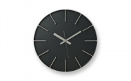 Edge Clock/ブラック（AZ-0115 BK）Lemnos レムノス 時計 [№5616-0346]