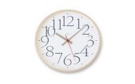 AY clock RC［電波時計］/ ホワイト （AY14-10 WH）Lemnos レムノス 時計 [№5616-0357]