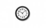 Clock A Small / ブラック（YK15-03 BK）Lemnos レムノス 時計 [№5616-0426]