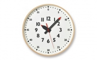 fun pun clock /Lサイズ（YD14-08 L） Lemnos レムノス  時計 [№5616-0467]
