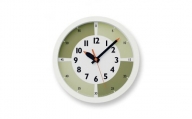 fun pun clock with color! / グリーン （YD15-01 GN）Lemnos レムノス  時計 [№5616-0471]