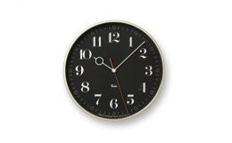 RIKI RING CLOCK/リキ リング クロック1981年、クロックデザインにひとたび区切りをつける最終期の作品。メガネ針や輪形指標という装飾的な時計言語と機能美との絶妙なバランスに、ポストモダ