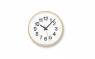 ナンバーの時計 PLY/（YK21-14）Lemnos 掛け時計[№5616-0678]