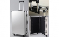 0170-001 スーツケース（Ｌ）／長期出張・旅行にちょうどいい容量７０Ｌ（アルミケース）