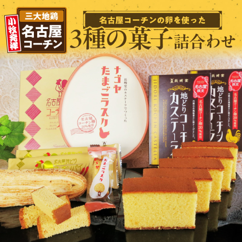 長崎堂コーチン菓子詰合わせ[008N01] 85569 - 愛知県小牧市
