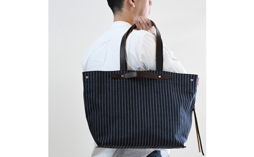 【遠州織物&ROOTOTE】LOUVRE -ルーヴル- indigo