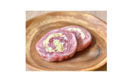 創業60年の三代続いている精肉店の人気製品。ジューシーでコクのあるチーズ好きにはたまらない柔らかいステーキです。極薄のスライス肉で丁寧に巻きあげたロールステーキのチーズ味。地元愛知県産の豚肉にこだわり