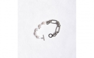 pearl bracelet silver men's【1344014】