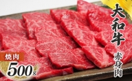 奈良県産黒毛和牛 大和牛赤身 焼肉 500g