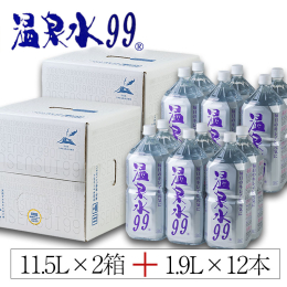 桜島の麓・垂水温泉から湧出するナチュラルミネラルウォーター。 p H9.9の高いアルカリ性と硬度1.7の超軟水で常温でもまろやかでおいしいお水です。 美容・健康・料理にもおすすめでモデルや著名人も多数