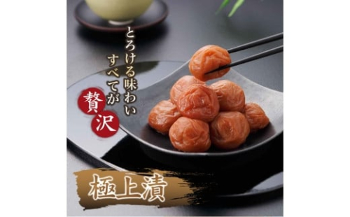 紀州南高梅 紀州極上漬 1kg×1箱 ［Kn1］ 86292 - 和歌山県上富田町