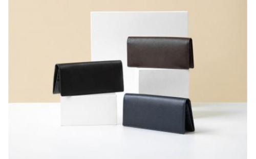 J-48　サフィアーノ二つ折り長財布　ネイビー 863979 - 兵庫県たつの市