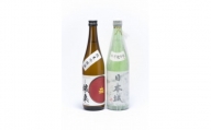720ml飲み比べセット「日本城」純米大吟醸酒と純米吟醸酒「根来」
