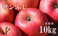 No.2309りんご「サンふじ」家庭用 10kg【2024年度発送】