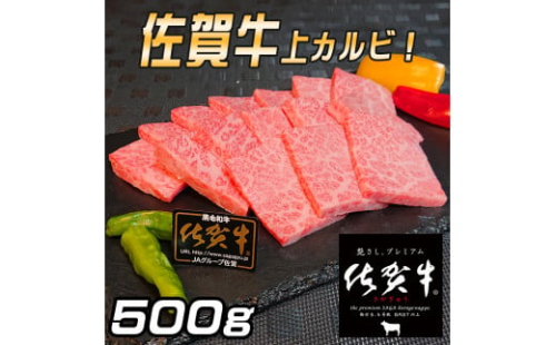 佐賀牛　上カルビセット500ｇ J779