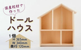 国産の桧材で作ったドールハウスです。お人形遊びやおままごとなど。また、子供部屋のインテリアや壁掛けにして、飾ってもいいと思います。木のぬくもりを感じられます。桧には消臭効果やりラックス効果などがあると