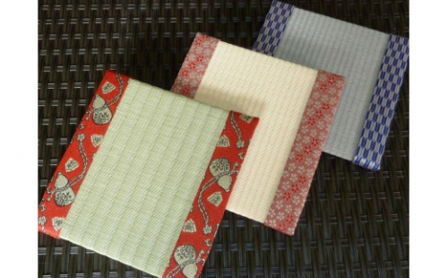 ちっちゃい畳（飾り台）三枚セット 86616 - 和歌山県上富田町