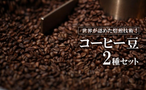 世界が認めた焙煎技術！コーヒー豆2種セット（150g×2） 872120 - 沖縄県沖縄市