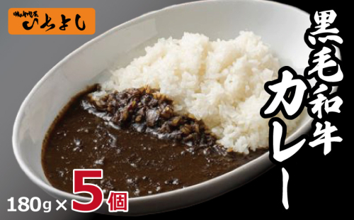 【スピード発送】焼肉問屋いちよし 和牛カレー 180g×5個 G1363 874140 - 大阪府泉佐野市