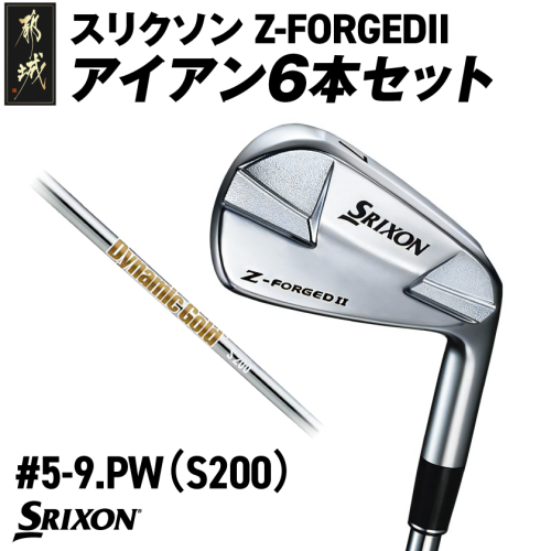 スリクソン Z-FORGEDII アイアン6本セット【ダイナミックゴールド DST シャフト】≪2023年モデル≫_ZE-C706-DG 878165 - 宮崎県都城市